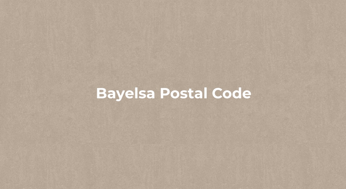 Bayelsa Postal Code