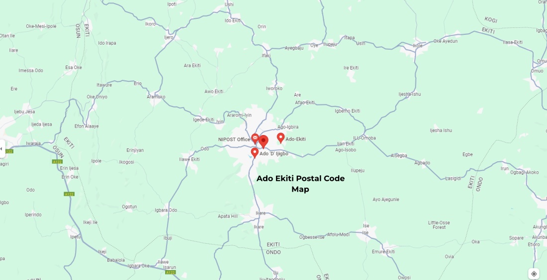 Ado Ekiti Postal Code