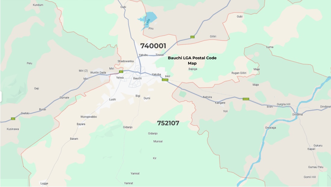 Bauchi Postal Code