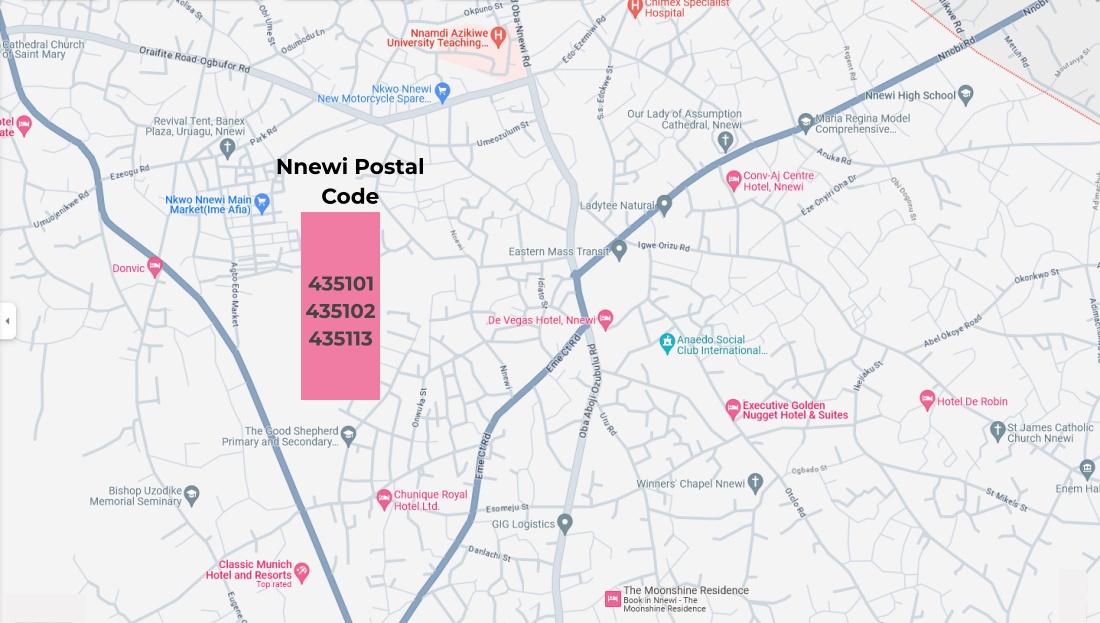 Nnewi Postal Codes