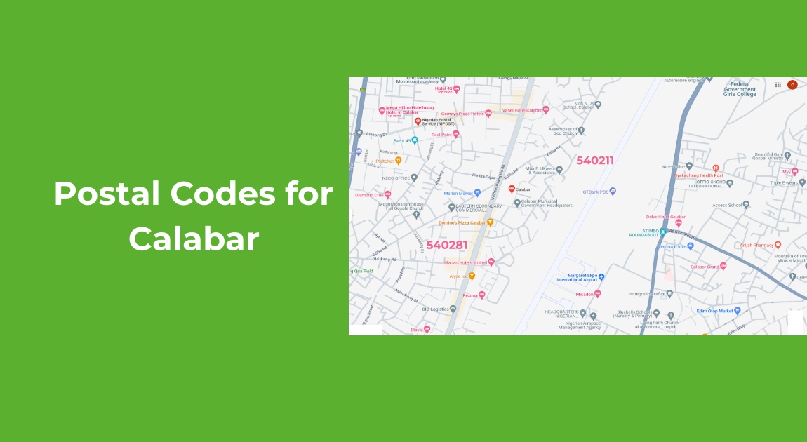 Postal Codes for Calabar Nigeria