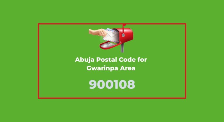 Abuja Postal Code for Gwarinpa