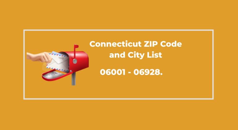 Connecticut ZIP Code and City