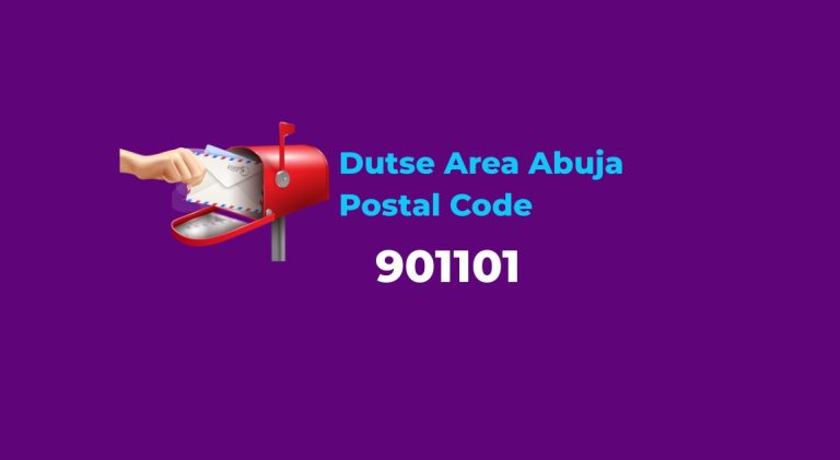 Dutse Abuja Postal Code