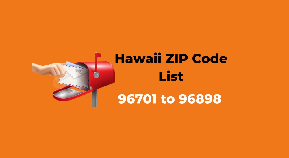 Hawaii ZIP Code List