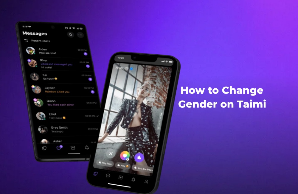 How to Change Gender on Taimi