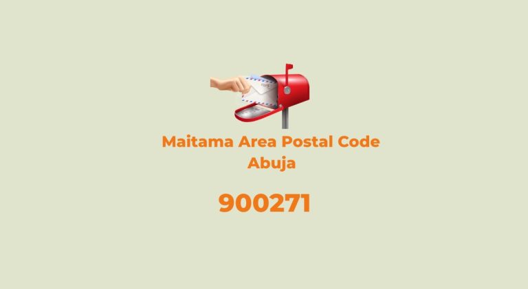 Maitama Postal Code