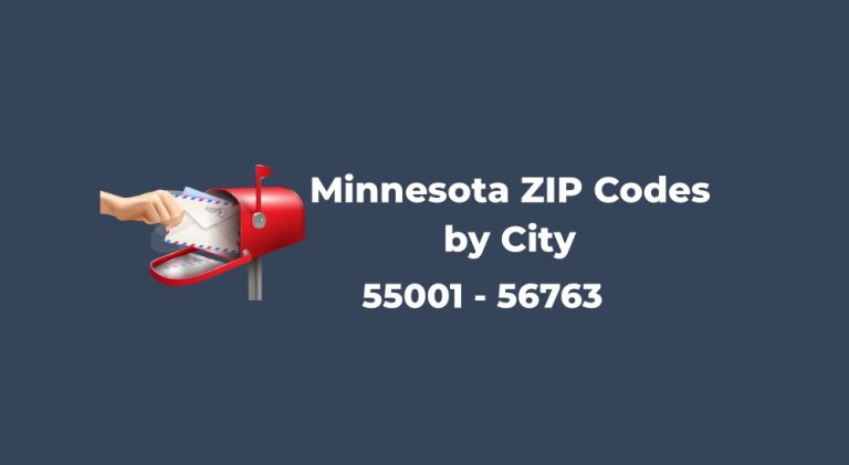 ZIP Codes for Minnesota