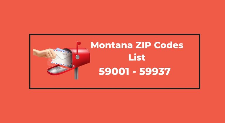 Montana ZIP Codes