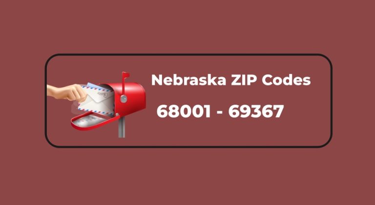 Nebraska ZIP Codes