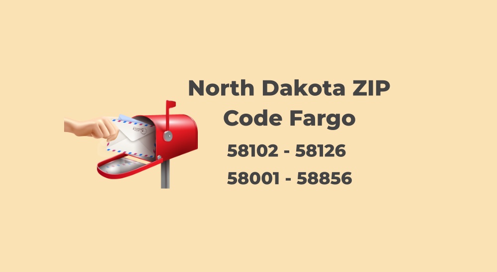 North Dakota ZIP Code Fargo