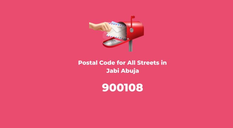 Jabi Abuja Postal Code