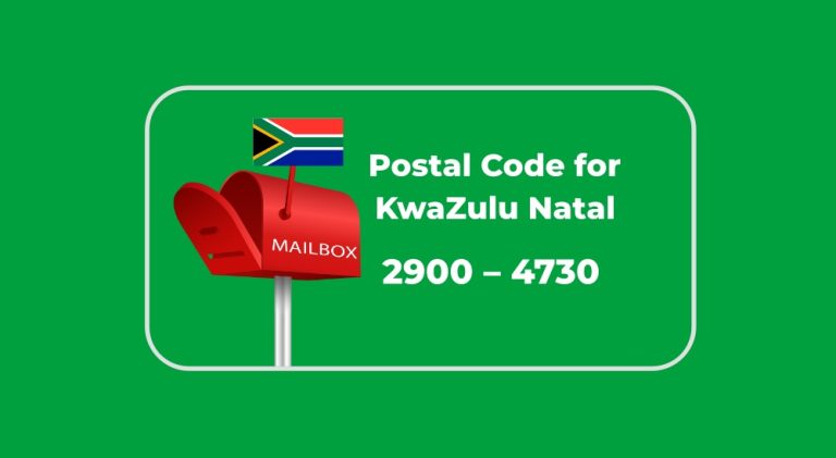 Postal Code for KwaZulu Natal