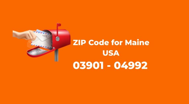 ZIP Code for Maine USA