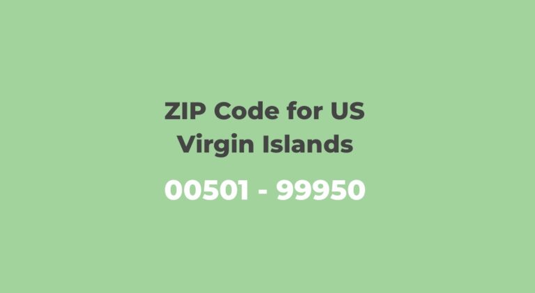 ZIP Code for US Virgin Islands