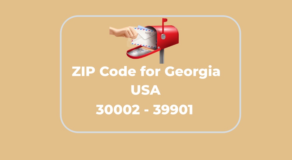 ZIP Code for Georgia USA