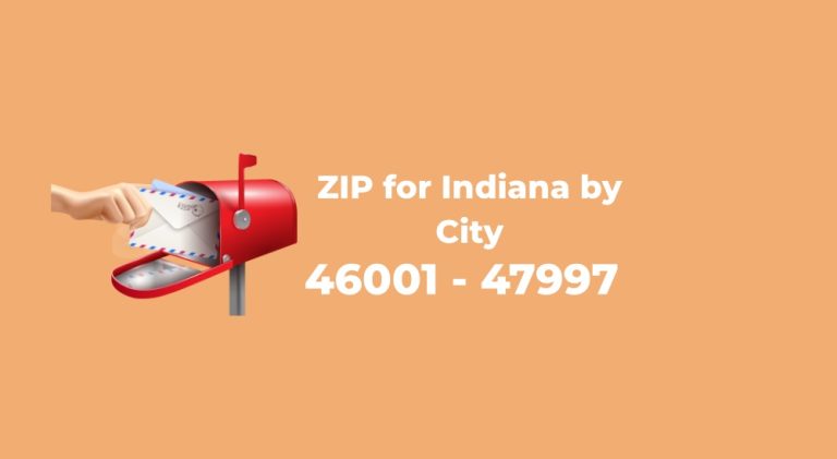 Indiana ZIP Codes by City