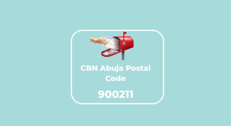 CBN Abuja Postal Code