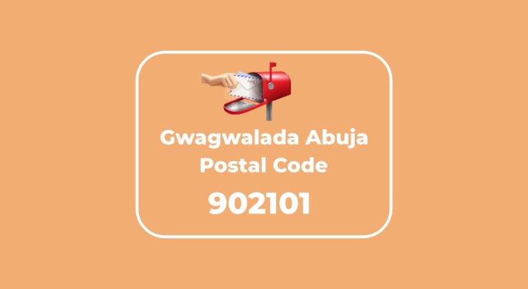 Gwagwalada Abuja Postal Code