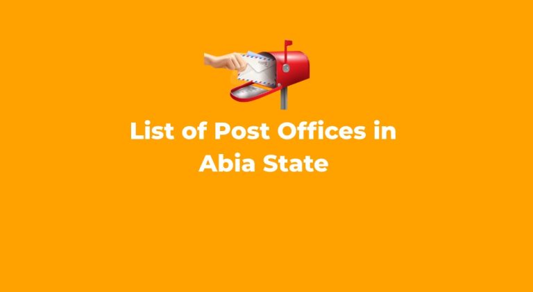 Post Office in Abia State