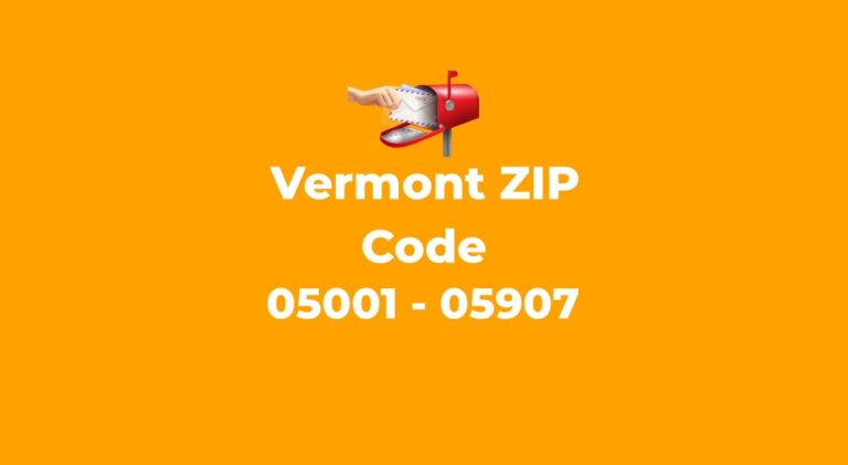 Vermont ZIP Codes