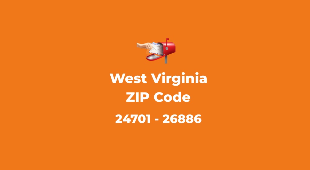 West Virginia ZIP Code